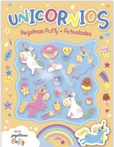 PUFFY STICKERS BOOK: UNICORNIOS