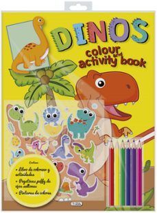 DINOS COLOUR AND ACTIVITY BOOK