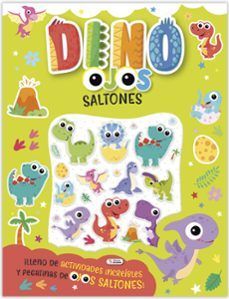 STICKERS BOOK: DINO OJOS SALTONES