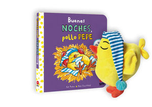 PACK EL POLLO PEPE SE VA A DORMIR + MU�ECO