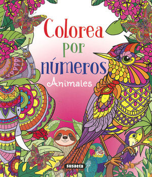 ANIMALES. COLOREA POR NMEROS
