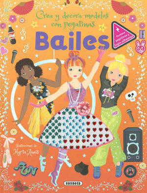 BAILES. CREA Y DECORA MODELOS CON PEGATINAS