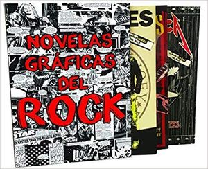 ESTUCHE NOVELAS GRFICAS DEL ROCK