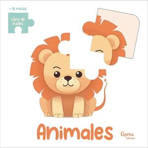 ANIMALES (LIBRO DE PUZLES +18 MESES)
