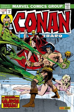 CONAN EL BARBARO, VOL. 2. LA MALDICION DE LA CALAVERA DORADA