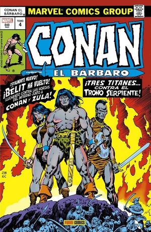 CONAN EL BARBARO, TOMO 04. LA ETAPA MARVEL ORIGINAL