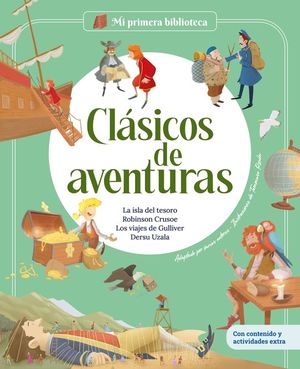 CLASICOS DE AVENTURAS (MI PRIMERA BIBLIOTECA)