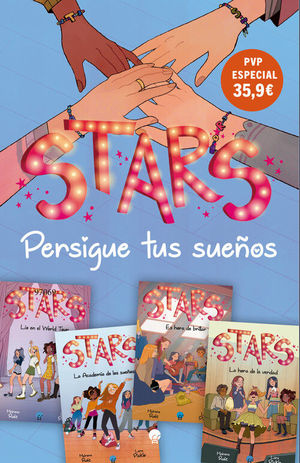 ESTUCHE STARS. PERSIGUE TUS SUE�OS (4 TITULOS)