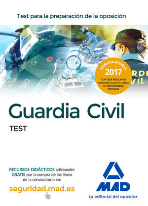 GUARDIA CIVIL. TEST PARA LA PREPARACIN DE OPOSICIN