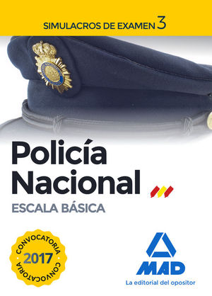 POLICA NACIONAL ESCALA BSICA. SIMULACROS DE EXAMEN 3