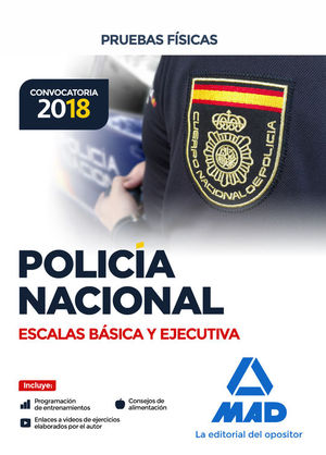 POLICA NACIONAL ESCALAS BSICA Y EJECUTIVA. PRUEBAS FSICAS