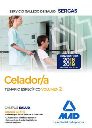 CELADOR SERGAS TEMARIO ESPECIFICO VOLUMEN 2