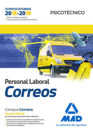 PERSONAL LABORAL DE CORREOS Y TELGRAFOS. PSICOTCNICO