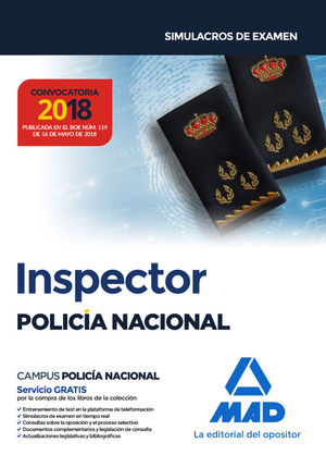 INSPECTOR DE POLICA NACIONAL. SIMULACROS DE EXAMEN