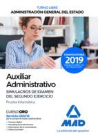 AUXILIAR ADMINISTRATIVO DE ADMINISTRACIN GENERAL DEL ESTADO (TURNO LIBRE)