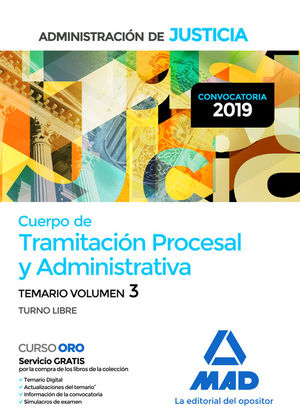 CUERPO DE TRAMITACION PROCESAL Y ADMINISTRATIVA DE LA ADMINISTRACION DE JUSTICIA