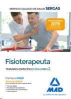 FISIOTERAPEUTA DEL SERVICIO GALLEGO DE SALUD. TEMARIO ESPECFICO VOL 2