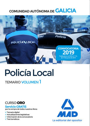 POLICA LOCAL DE LA COMUNIDAD AUTNOMA DE GALICIA