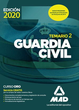 GUARDIA CIVIL. TEMARIO VOLUMEN 2