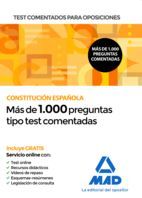 CONSTITUCION ESPAOLA. MAS DE 1000 PREGUNTAS TIPO TEST COMENTADAS