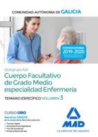 CUERPO FACULTATIVO DE GRADO MEDIO ESPECIALIDAD ENFERMERIA