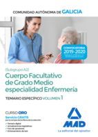 CUERPO FACULTATIVO DE GRADO MEDIO ENFERMERIA. TEMARIO ESPECIFICO 1