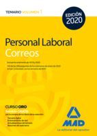 PERSONAL LABORAL DE CORREOS Y TELGRAFOS. TEMARIO VOLUMEN 1
