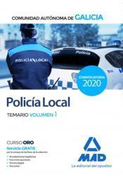POLICIA LOCAL TEMARIO VOLUMEN 1