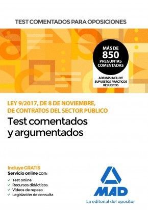 TEST COMENTADOS Y ARGUMENTADOS PARA OPOSICIONES