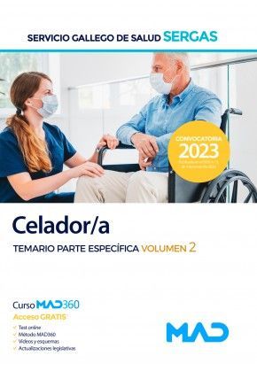 CELADOR SERGAS TEMARIO PARTE ESPECIFICA VOLUMEN 2