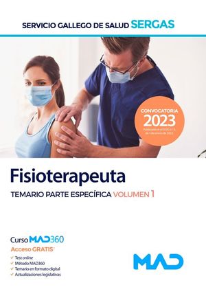 FISIOTERAPEUTA TEMARIO PARTE ESPECIFICA VOL I - SERGAS 2023