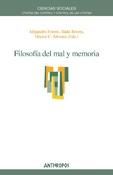FILOSOF�A DEL MAL Y MEMORIA