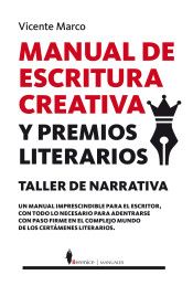MANUAL DE ESCRITURA CREATIVA Y PREMIOS LITERARIOS