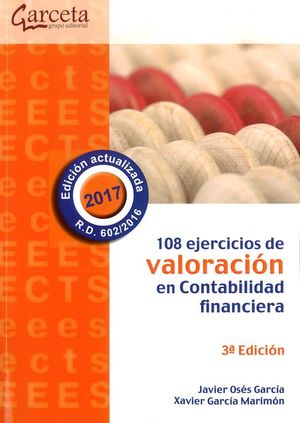 108 EJERCICIOS DE VALORACIN EN CONTABILIDAD FINANCIERA