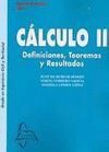 CALCULO II DEFINICIONES TEOREMAS Y RESULTADOS