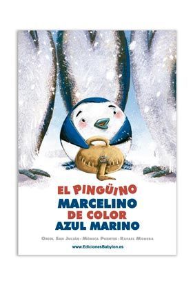 EL PING�INO MARCELINO DE COLOR AZUL MARINO