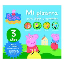 PEPPA PIG 3 AOS MI PIZARRA PARA JUGAR Y APRENDER