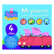 PEPPA PIG 4 AOS MI PIZARRA PARA JUGAR Y APRENDER