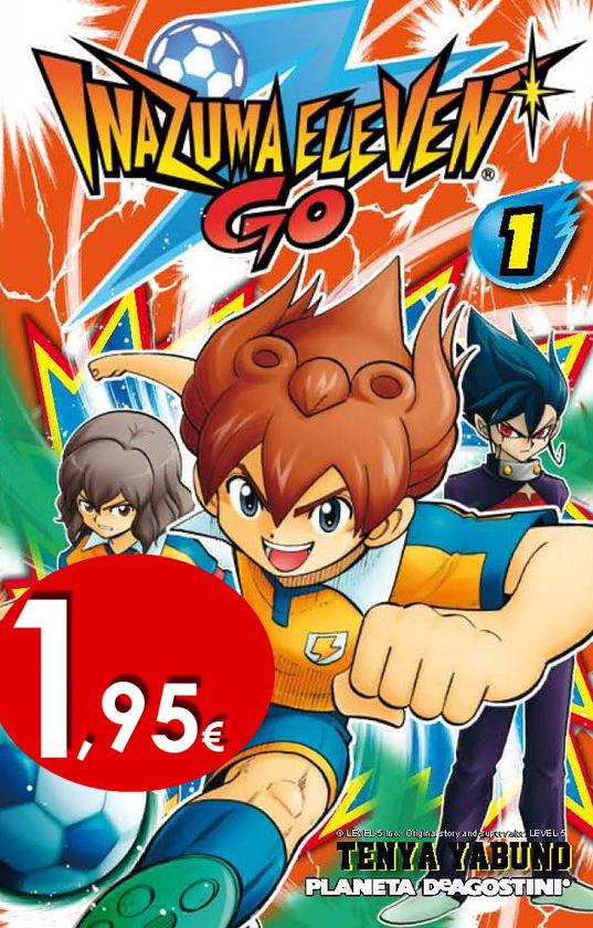 PS INAZUMA ELEVEN GO! N� 01 1,95