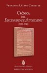 CR�NICA DEL DICCIONARIO DE AUTORIDADES (1713 - 1740)