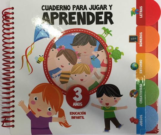 CUADERNO JUGAR Y APRENDER 3 A�OS