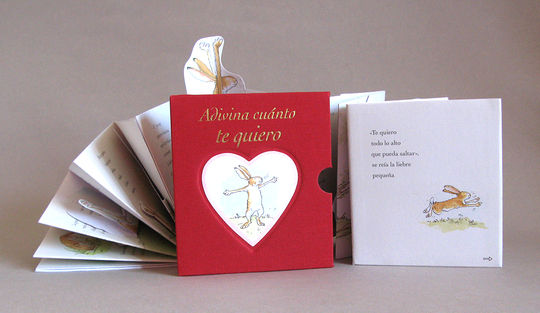 ADIVINA CU�NTO TE QUIERO (DESPLEGABLE MINI CAJA ROJA)