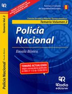 POLICA NACIONAL. TEMARIO. VOLUMEN II. CIENCIAS SOCIALES Y TECNICO-CIENTFICAS