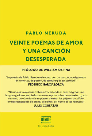 VEINTE POEMAS DE AMOR Y UNA CANCIN DESESPERADA