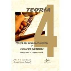 TEORIA LENGUAJE MUSICAL FICHAS EJERCICIOS. CUARTO CURSO DE GRADO ELEMENTAL