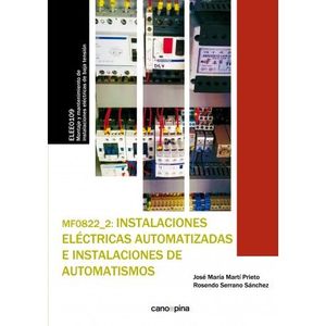 MF0822  INSTALACIONES EL�CTRICAS AUTOMATIZADAS E INSTALACIONES DE AUTOMATISMOS