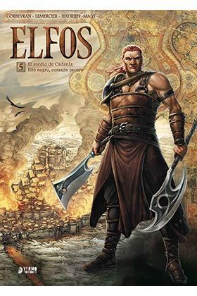 ELFOS 05. EL ASEDIO DE CADANLA / ELFO NEGRO, CORAZON OSCURO