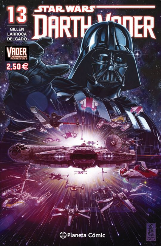 STAR WARS DARTH VADER N 13/25 (VADER DERRIBADO 2 DE 6)