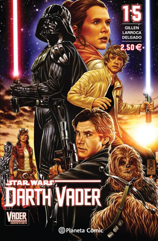 STAR WARS DARTH VADER N 15/25 (VADER DERRIBADO 6 DE 6)