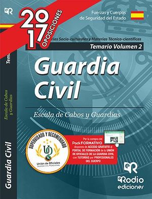 TEMARIO GUARDIA CIVIL. ESCALA DE CABOS Y GUARDIAS